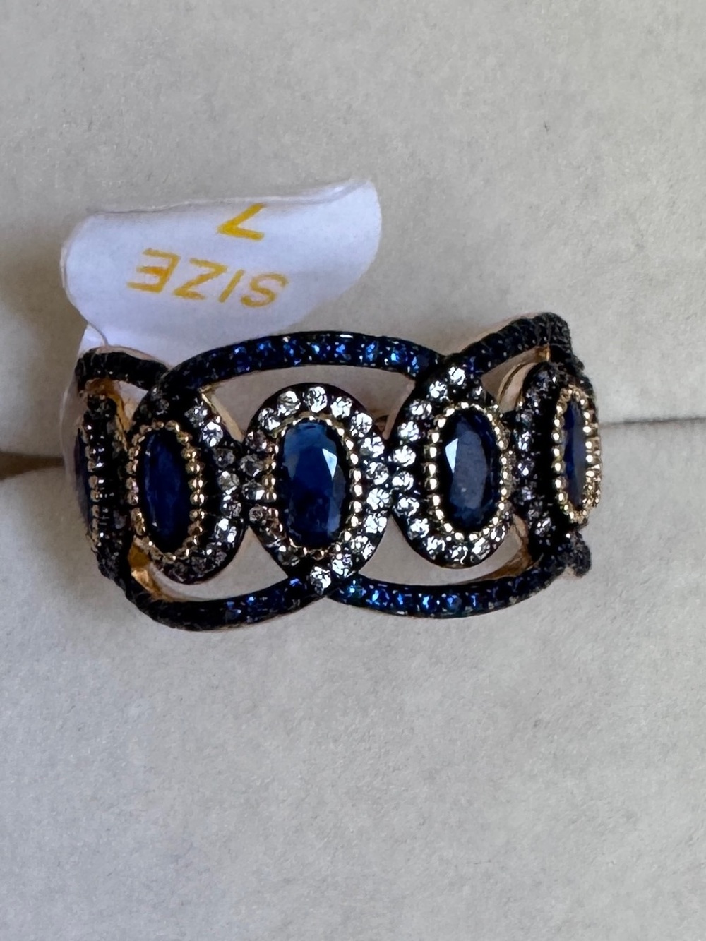 Gorgeous Bomb Party September 2026 Gold Plating Sapphire Size 7